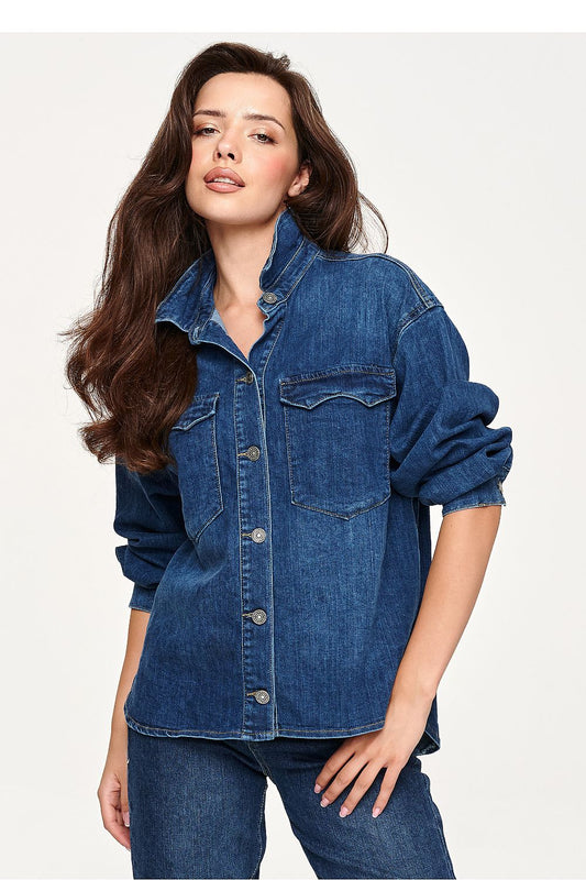  Chemise manche longue model 230871 Makadamia 