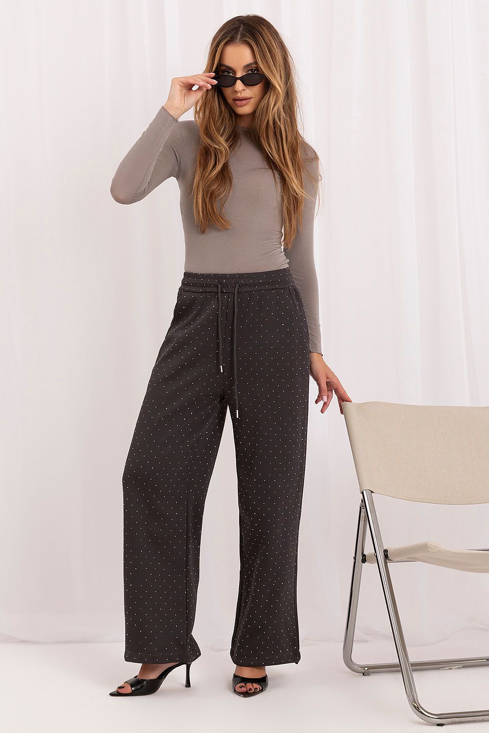  Pantalon survêtement model 230884 Italy Moda 