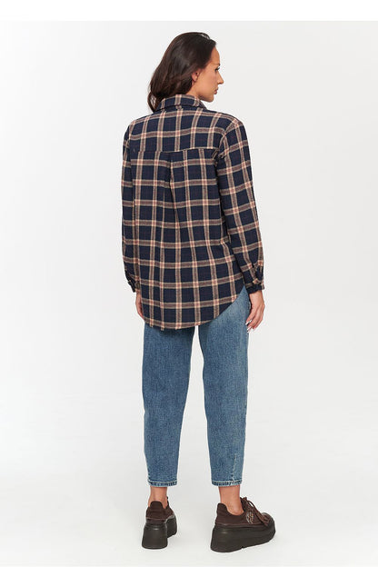  Chemise manche longue model 231010 Makadamia 