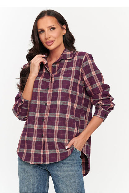  Chemise manche longue model 231011 Makadamia 