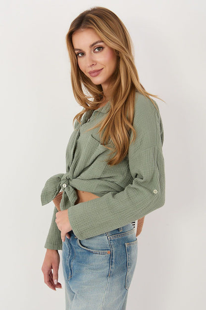  Chemise manche longue model 231509 Italy Moda 