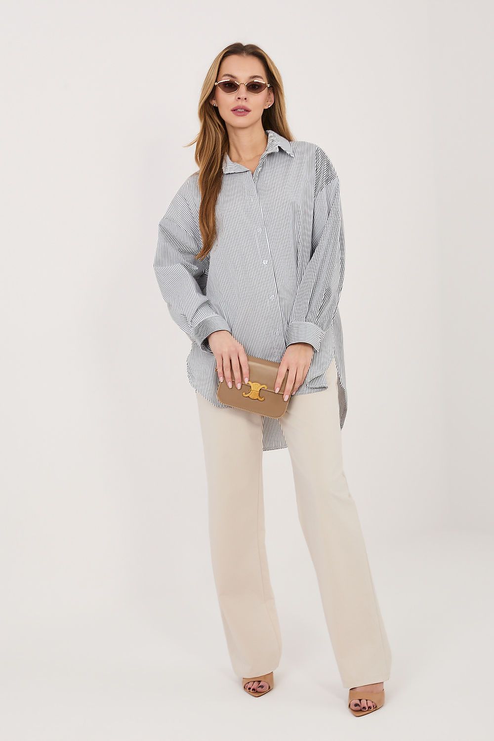 Chemise manche longue model 231522 Italy Moda 