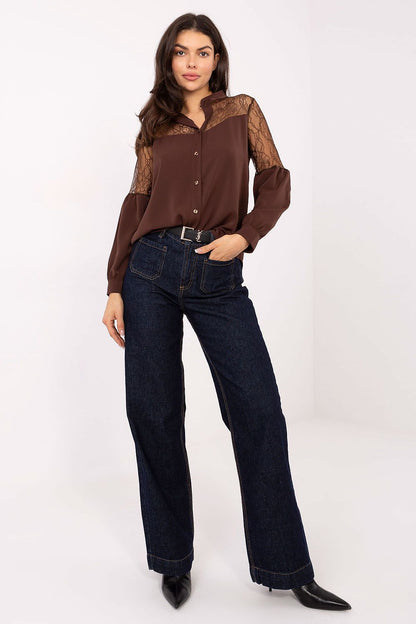  Chemise manche longue model 231526 Italy Moda 