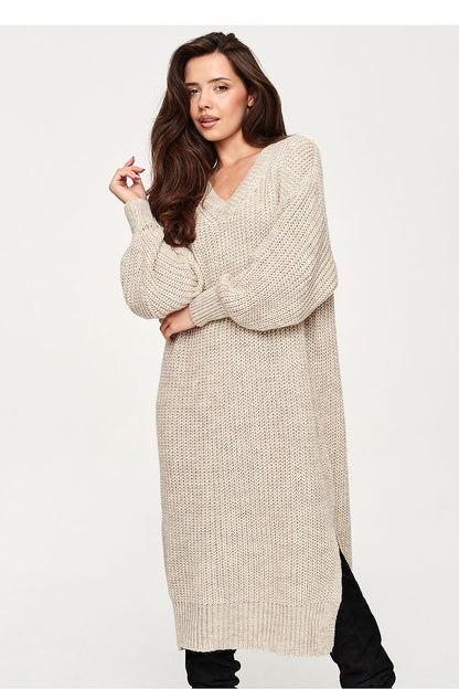  Robe de jour model 232048 Makadamia 