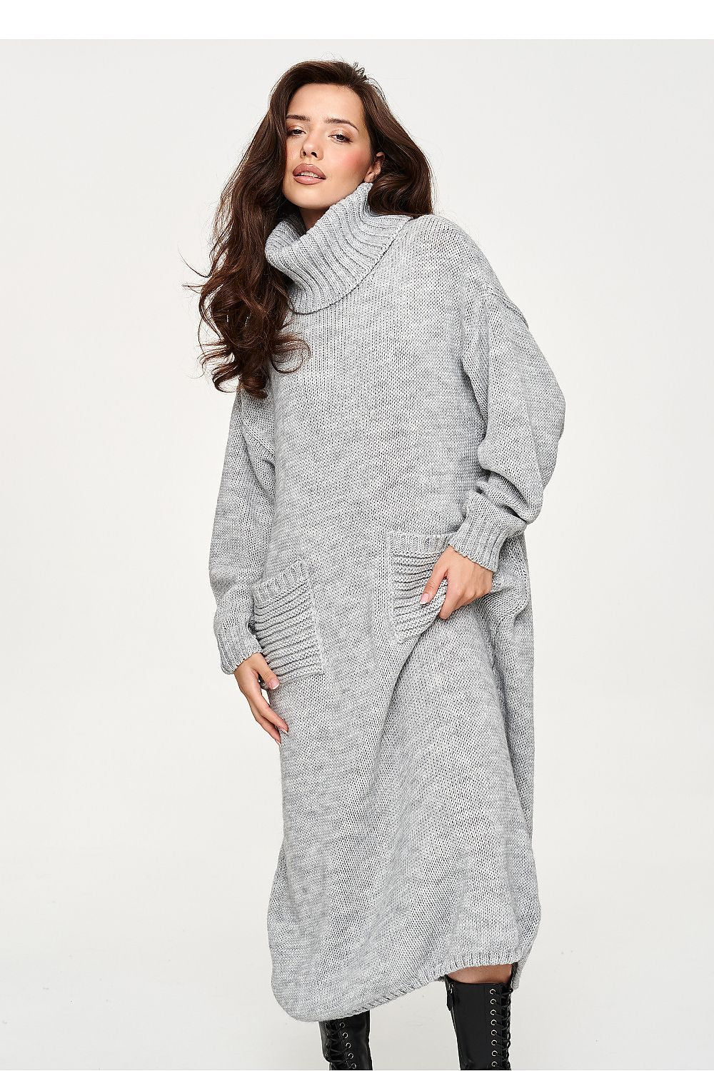  Robe de jour model 232053 Makadamia 