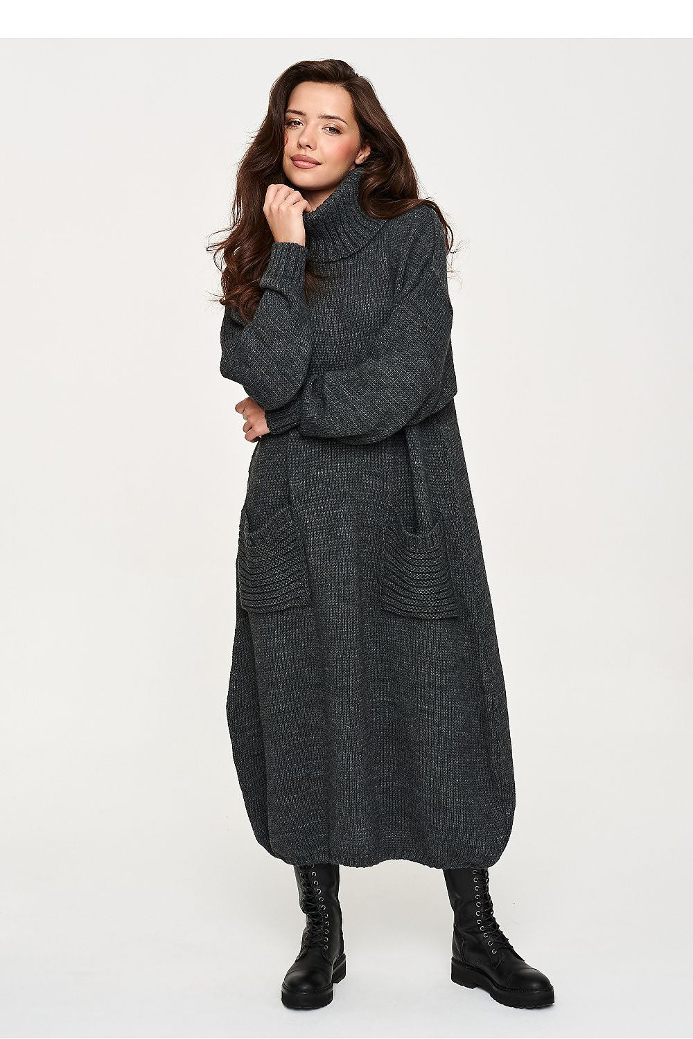  Robe de jour model 232054 Makadamia 