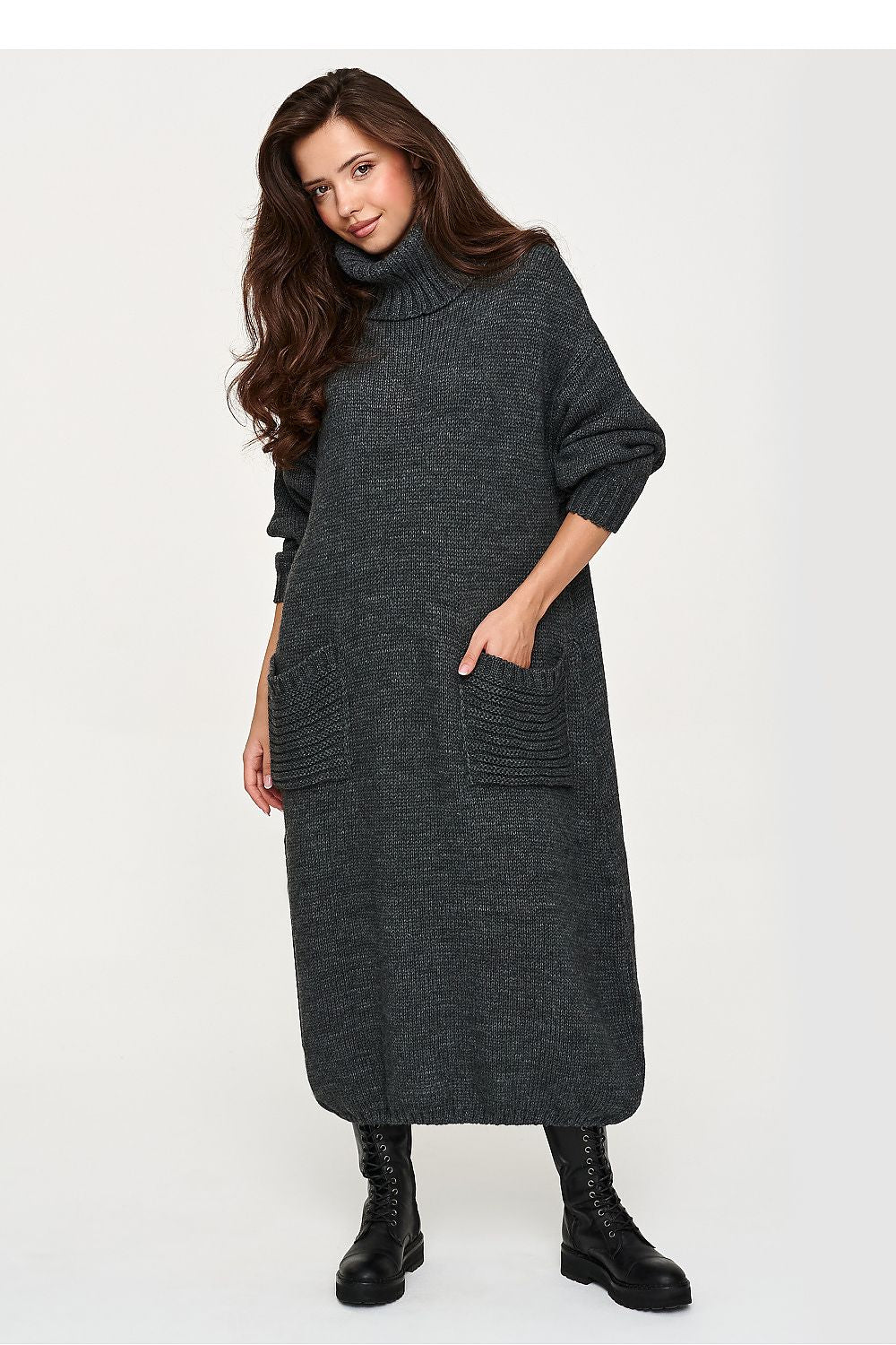  Robe de jour model 232054 Makadamia 