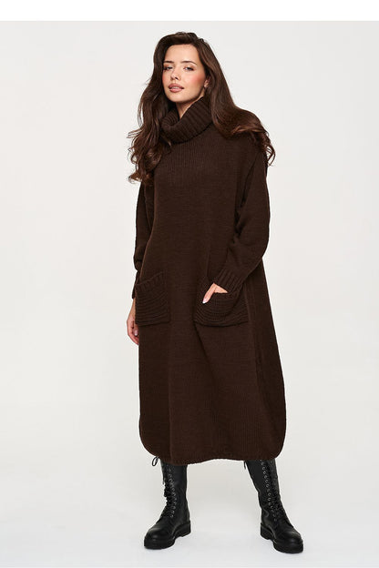  Robe de jour model 232055 Makadamia 