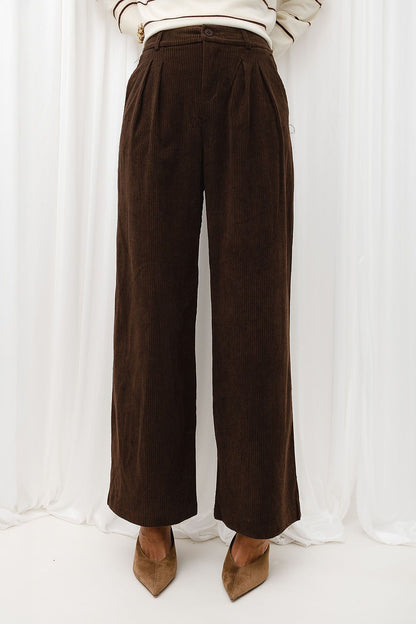  Pantalon en velours côtelé model 232406 Italy Moda 