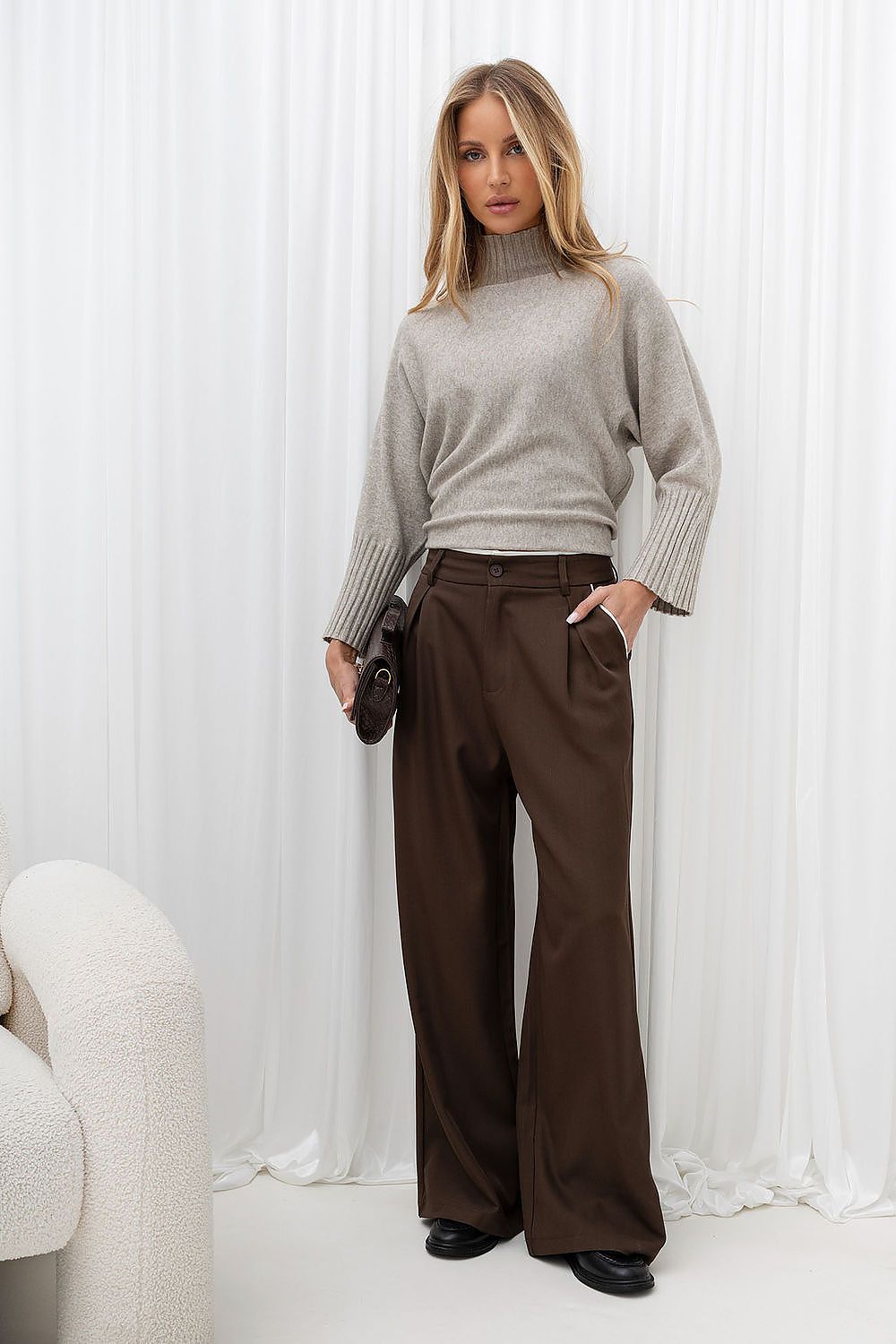  Pantalon femme model 232409 Italy Moda 
