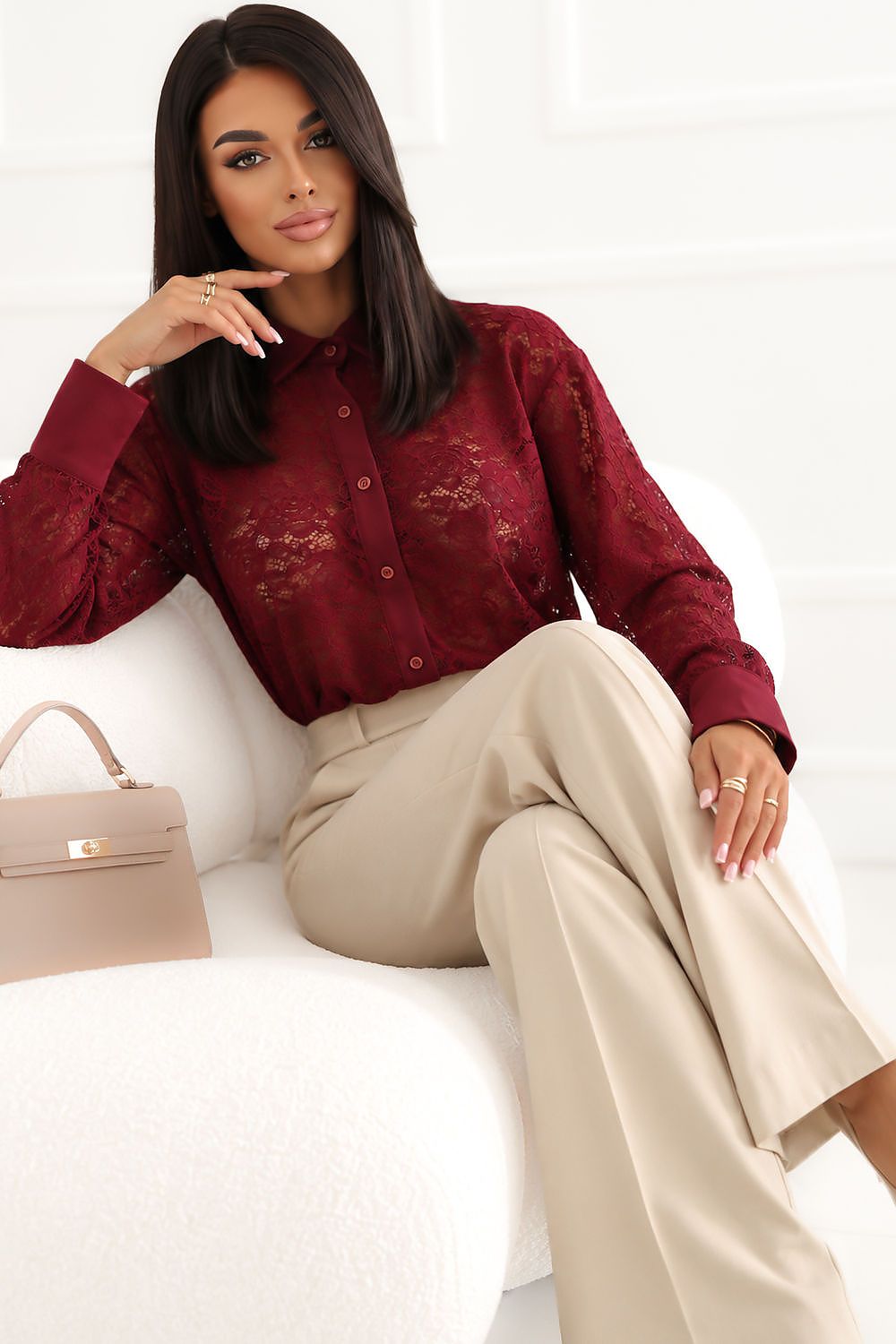  Chemise manche longue model 232429 Rue Paris 