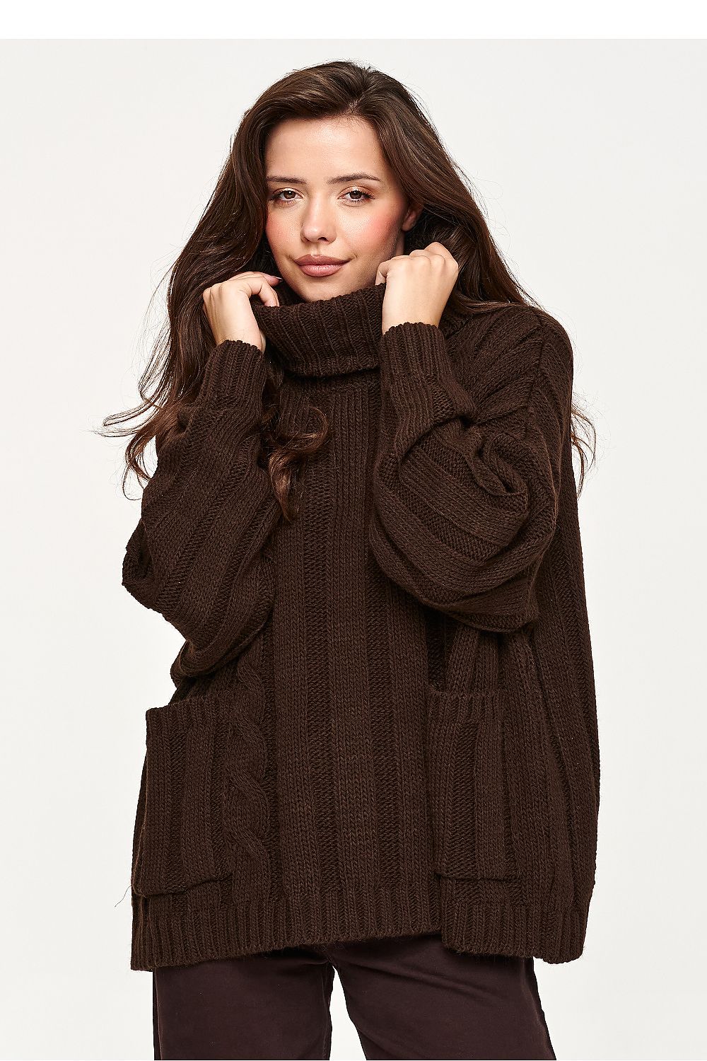  Col roulé model 232516 Makadamia 