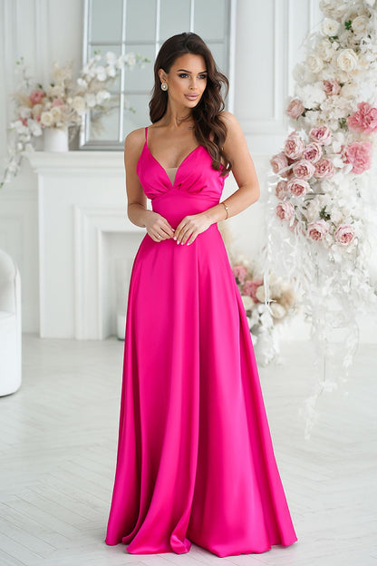  Robe longue model 232803 Bicotone 