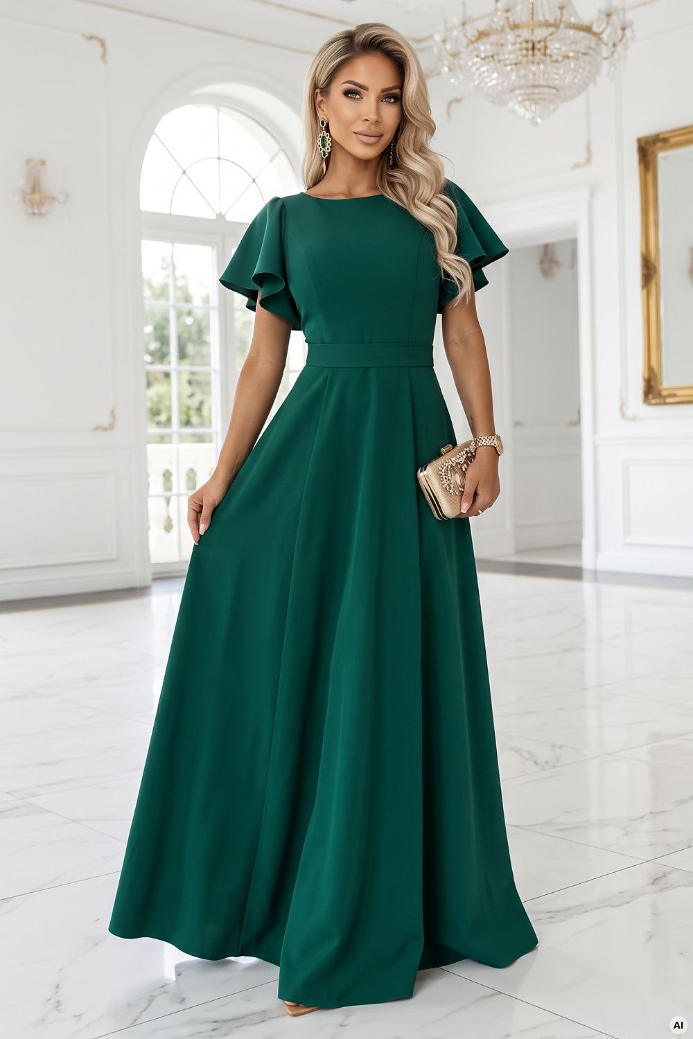  Robe longue model 232821 Numoco 