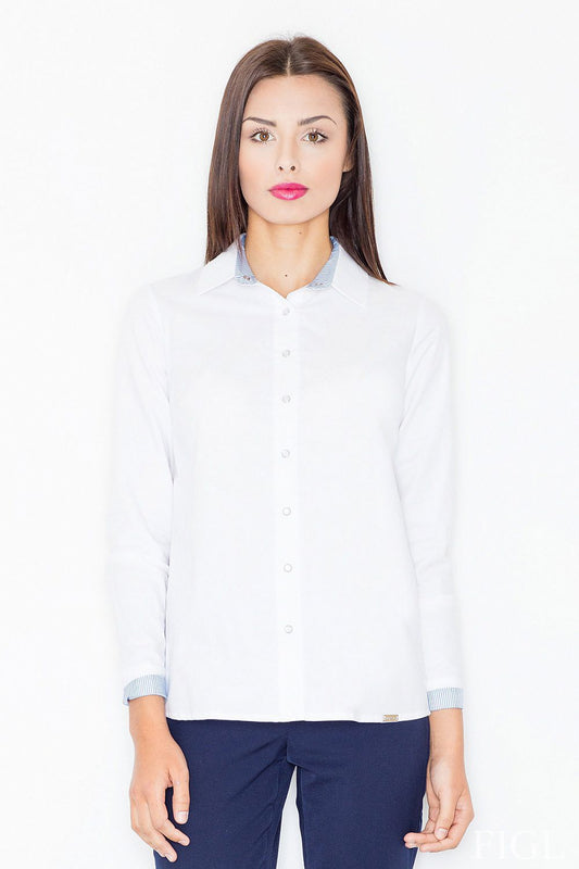 Chemise manche longue model 61519 Figl