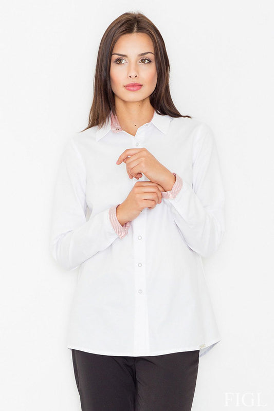 Chemise manche longue model 61520 Figl