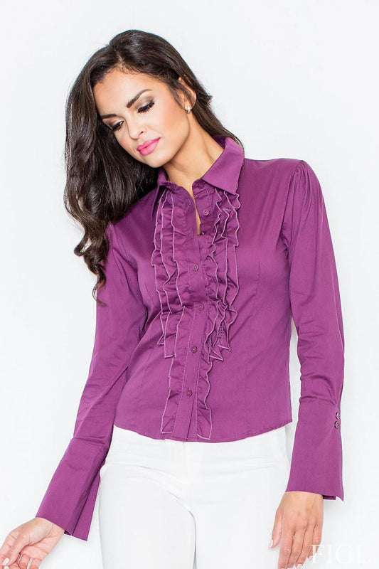 Chemise manche longue model 111781 Figl
