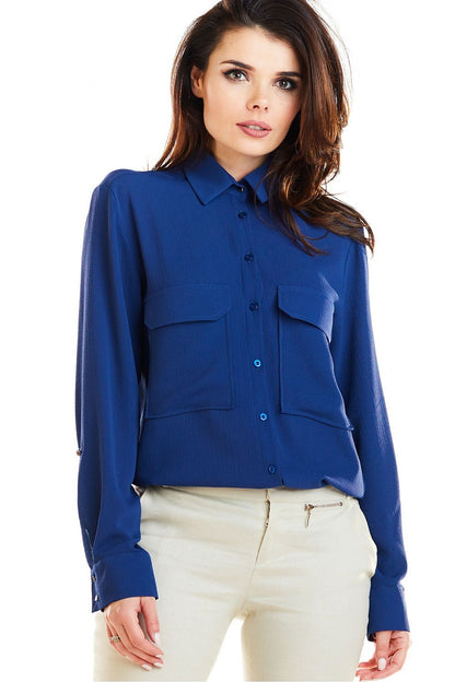  Chemise manche longue model 129924 awama 