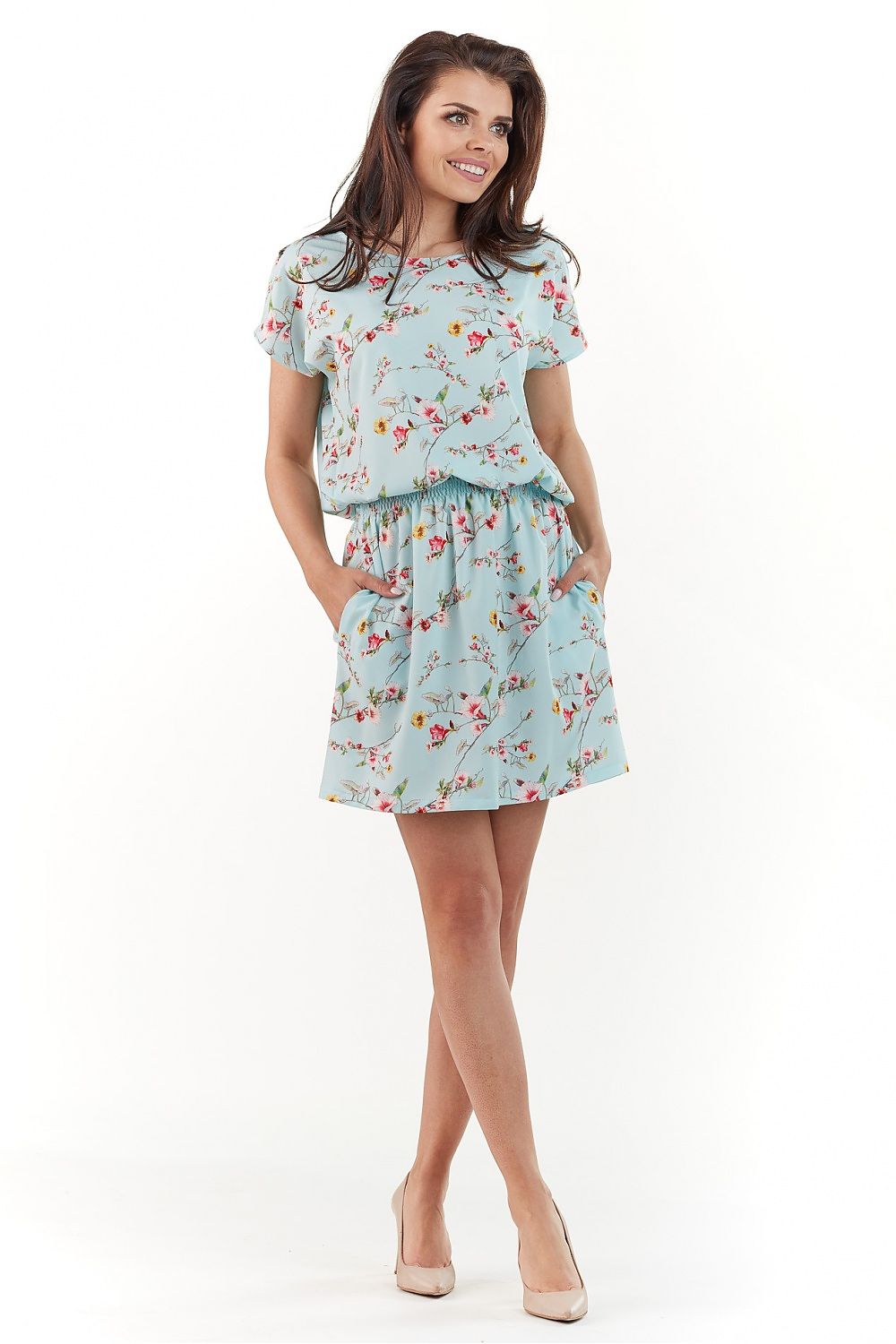  Robe de jour model 130197 awama 