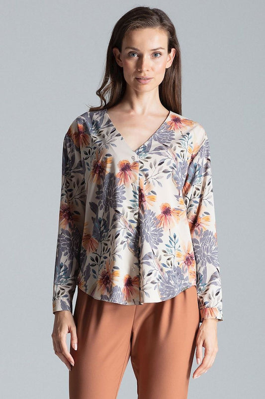 Chemise manche longue model 135812 Figl