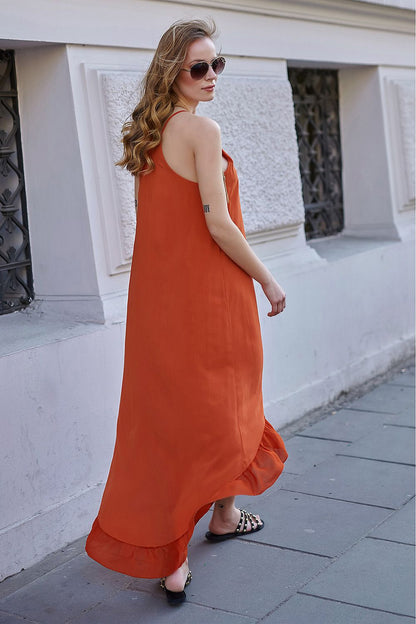  Robe de jour model 145599 Makadamia 