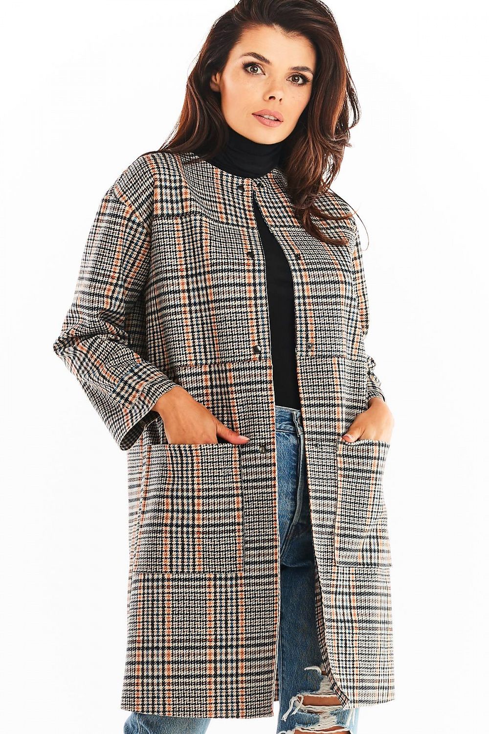 Manteau model 148981 awama