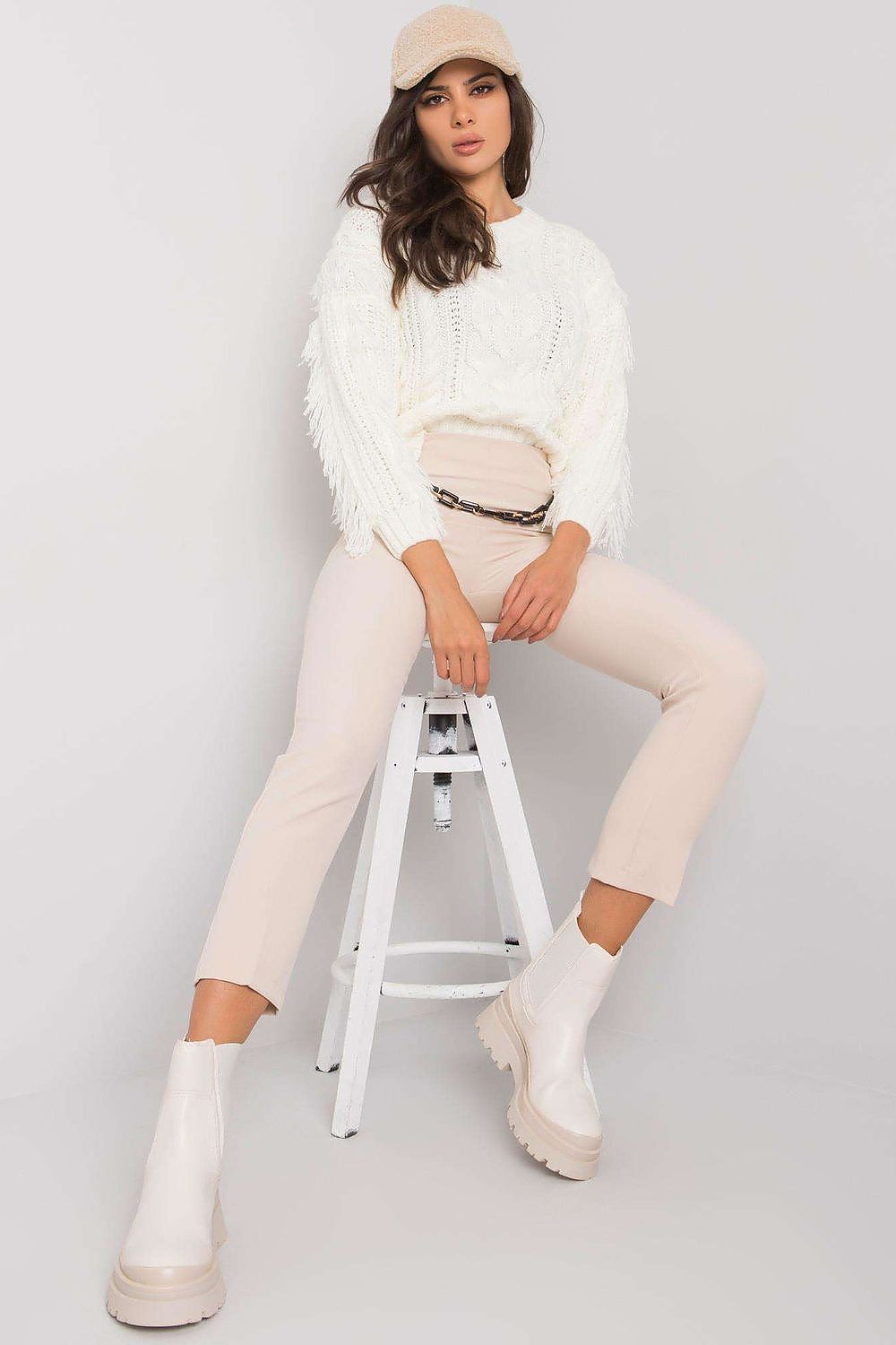  Pantalon femme model 161296 Factory Price 