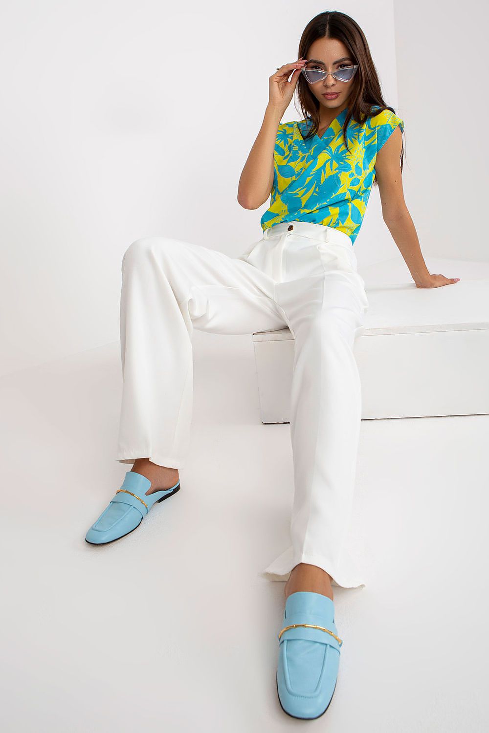 Pantalon femme model 166898 Italy Moda