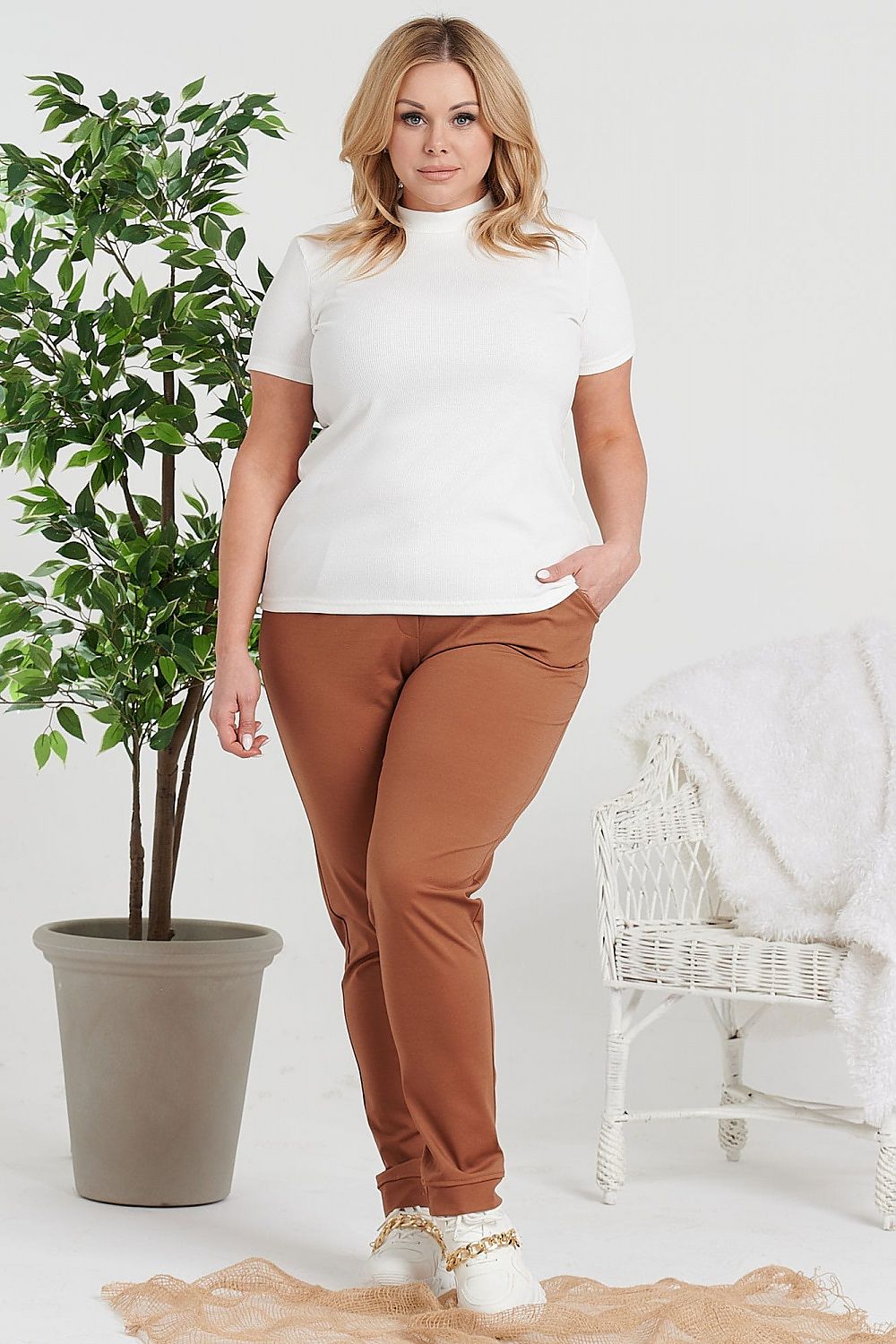 Chemisier grande taille model 169018 Karko