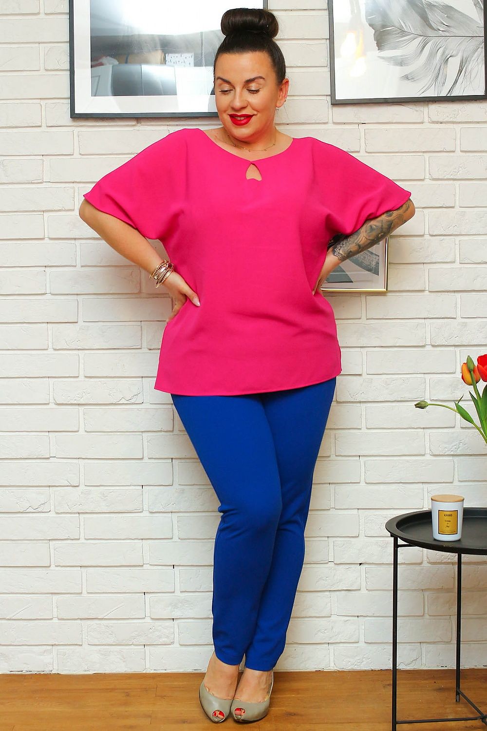 Chemisier grande taille model 169031 Karko