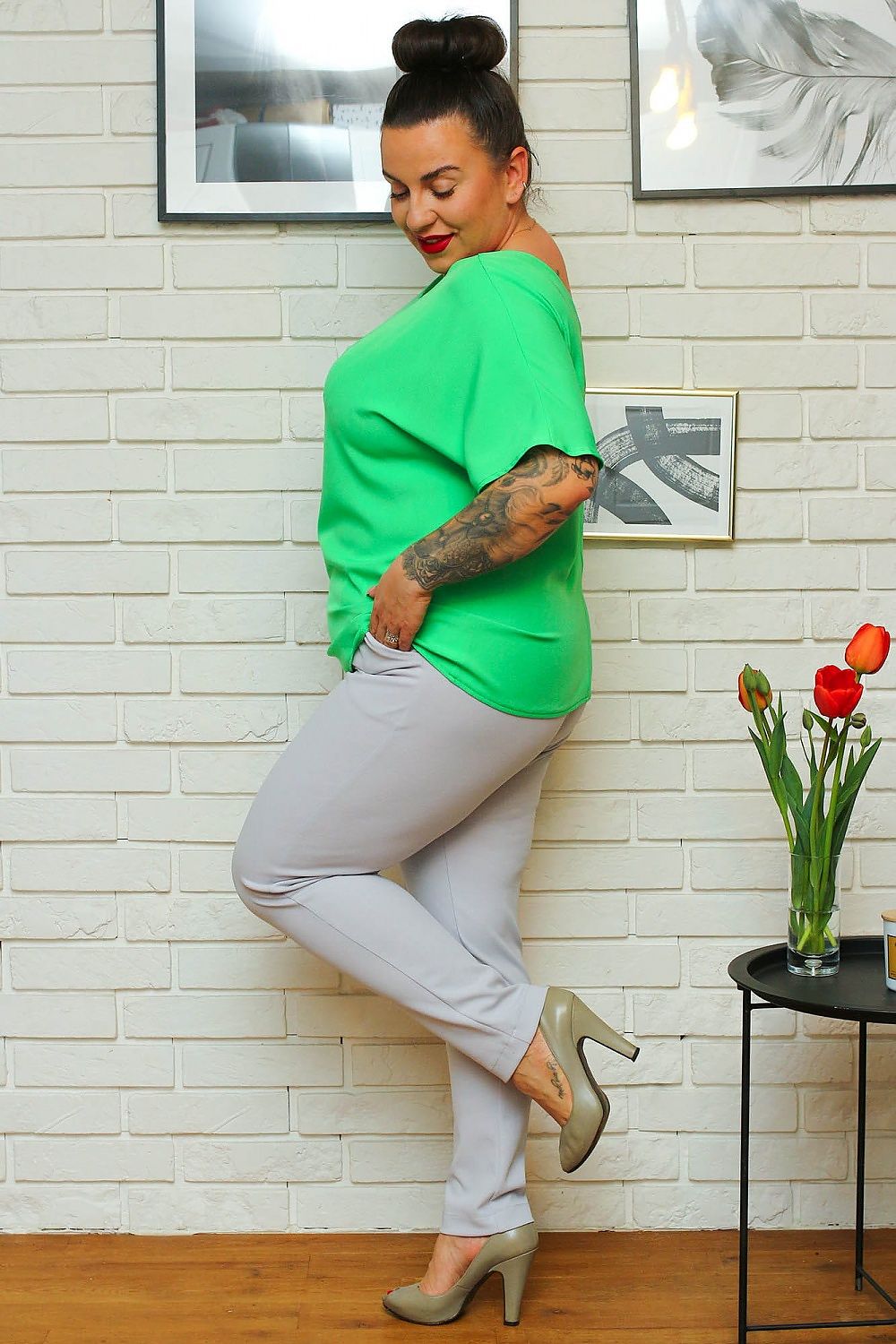Chemisier grande taille model 169032 Karko