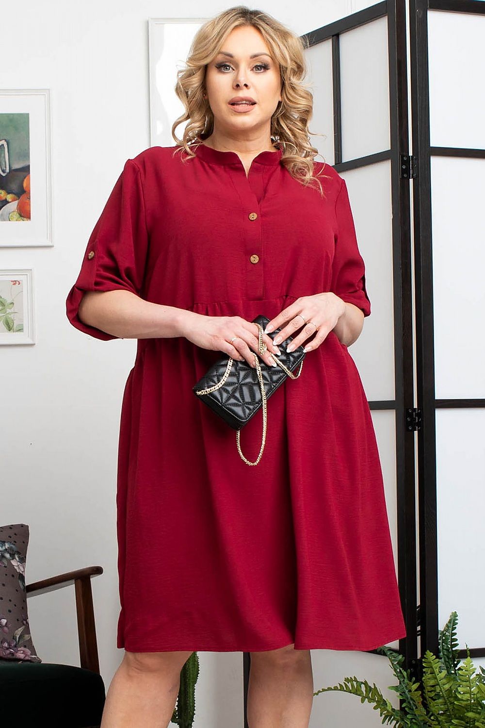 Plus size Robe model 169059 Karko