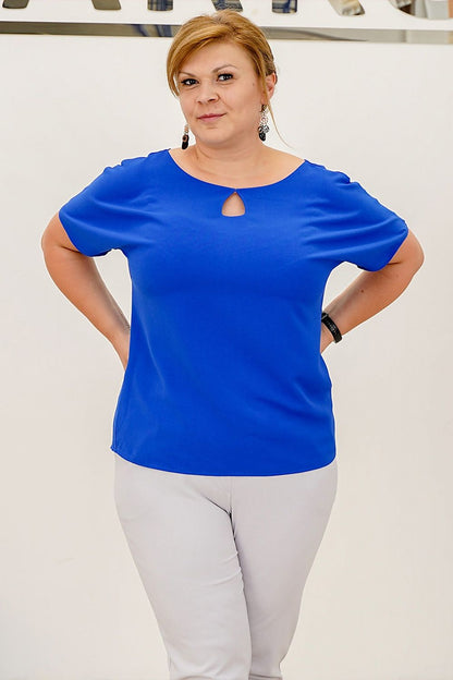 Chemisier grande taille model 169138 Karko