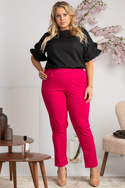 Pantalon taille plus model 169226 Karko