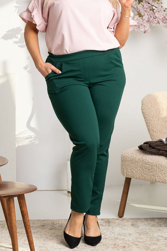 Pantalon taille plus model 169227 Karko