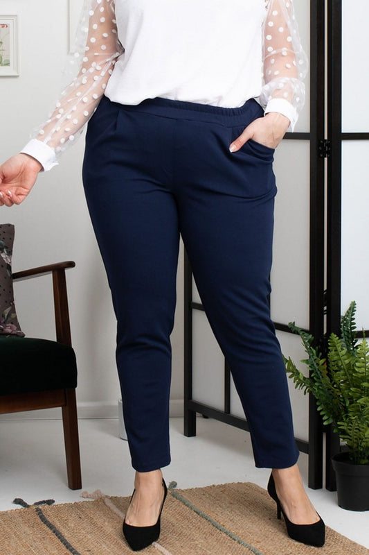 Pantalon taille plus model 169232 Karko