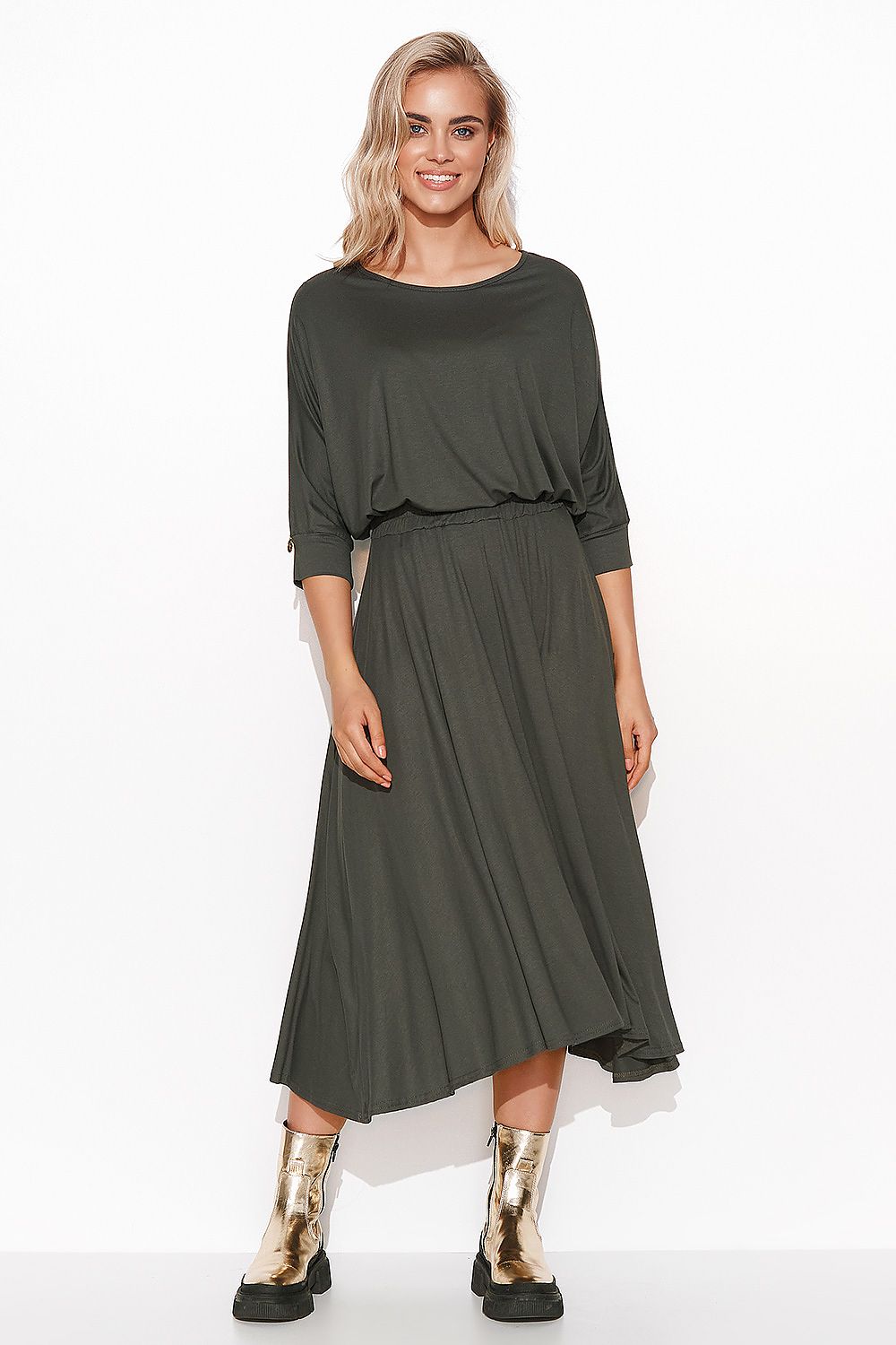 Robe de jour model 170085 Makadamia