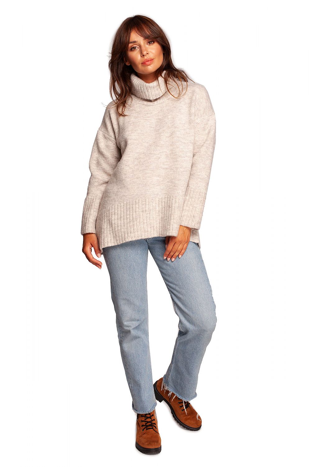 Col roulé model 170261 BE Knit