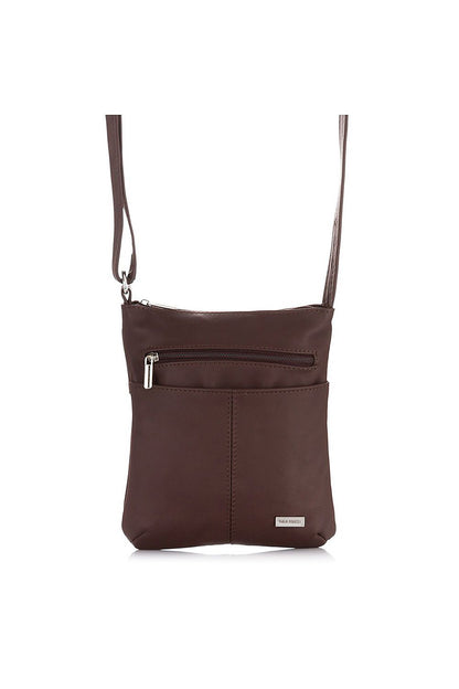 Sac en cuir naturel model 173169 Galanter