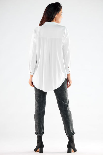 Chemise manche longue model 173921 awama