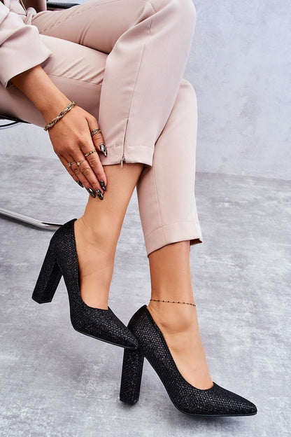 Escarpins talon large model 175263 Step in style