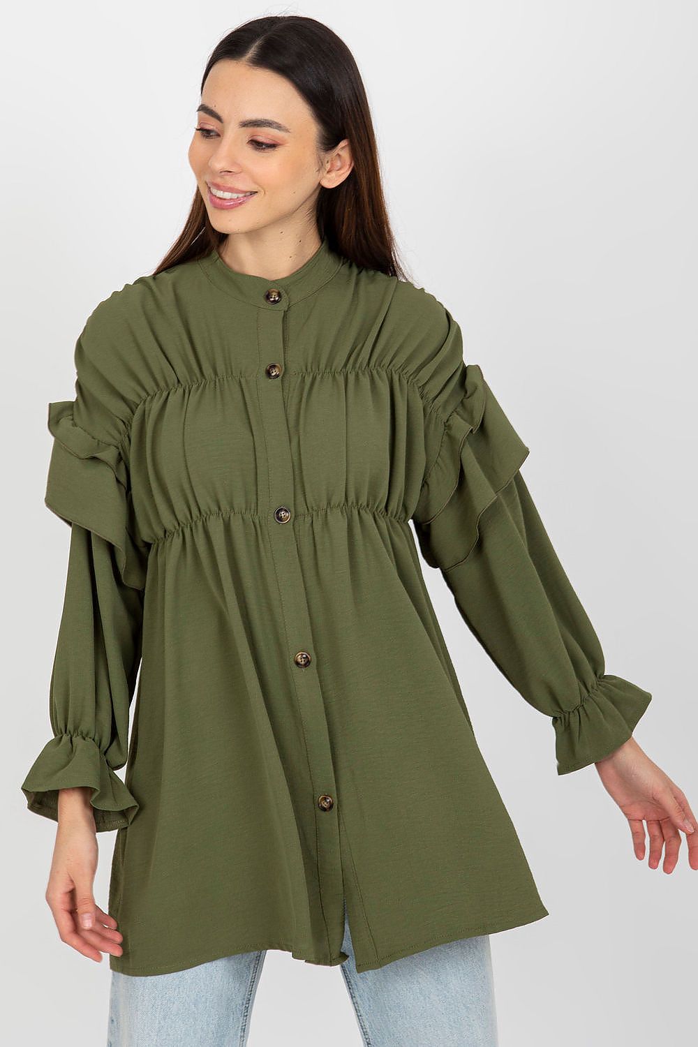 Chemise manche longue model 175460 Och Bella