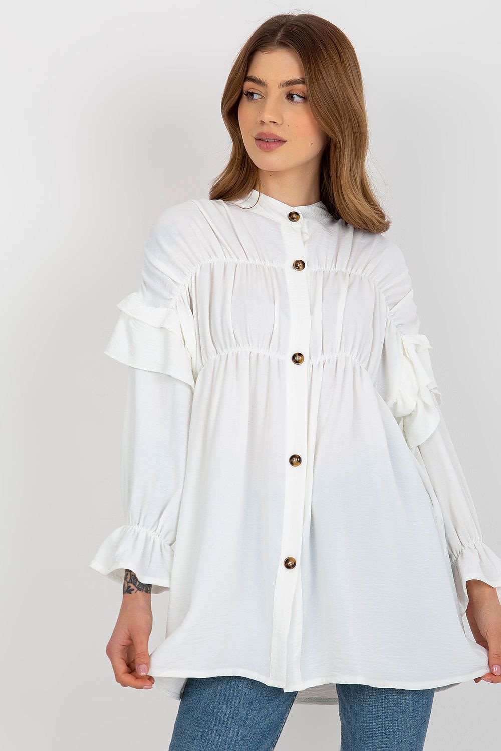 Chemise manche longue model 175675 Och Bella