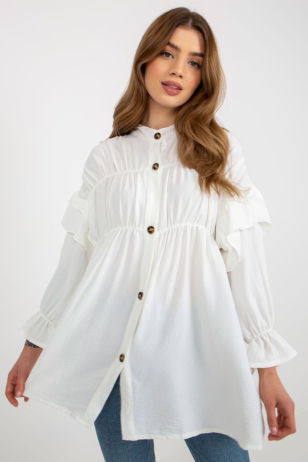 Chemise manche longue model 175675 Och Bella