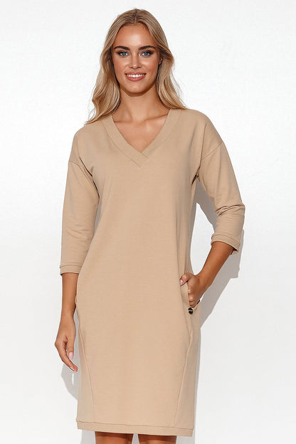 Robe de jour model 176195 Makadamia