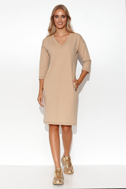 Robe de jour model 176195 Makadamia
