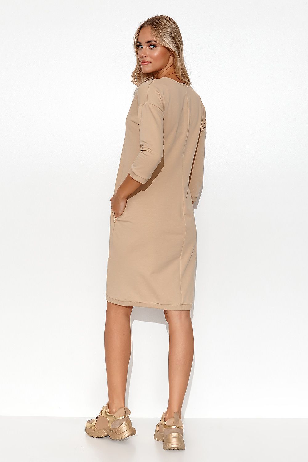 Robe de jour model 176195 Makadamia