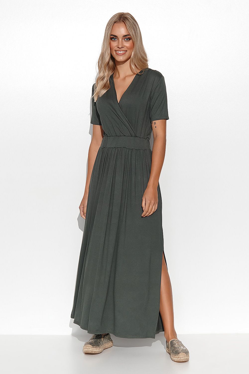 Robe de jour model 176218 Makadamia