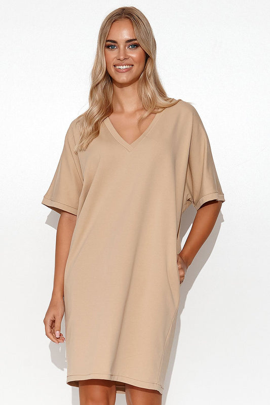 Robe de jour model 175665 Makadamia