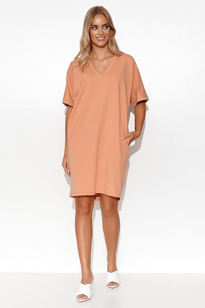 Robe de jour model 175666 Makadamia